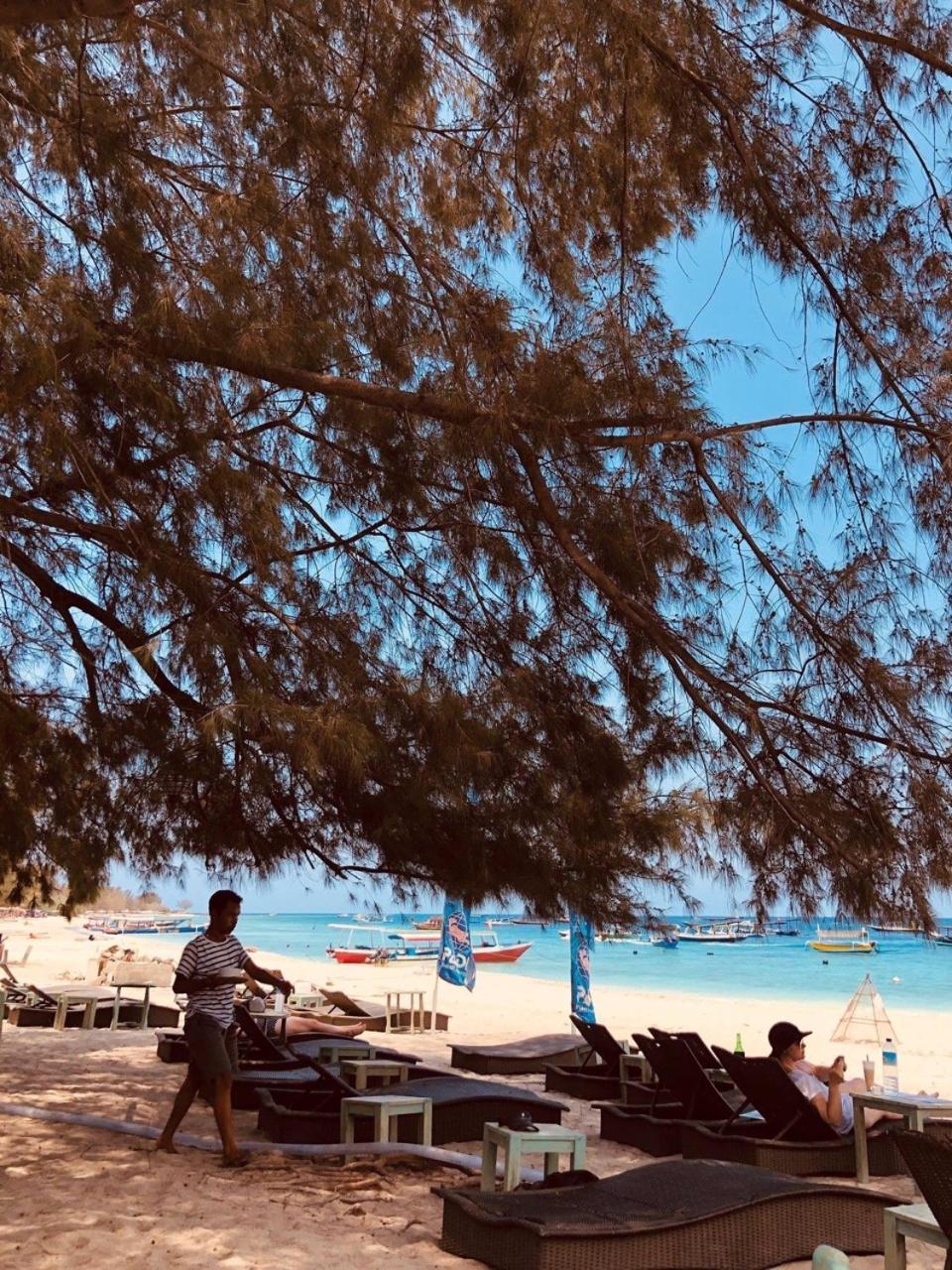 Salon De Nomad Gili T. Bed & Breakfast Джили Трауанган Екстериор снимка