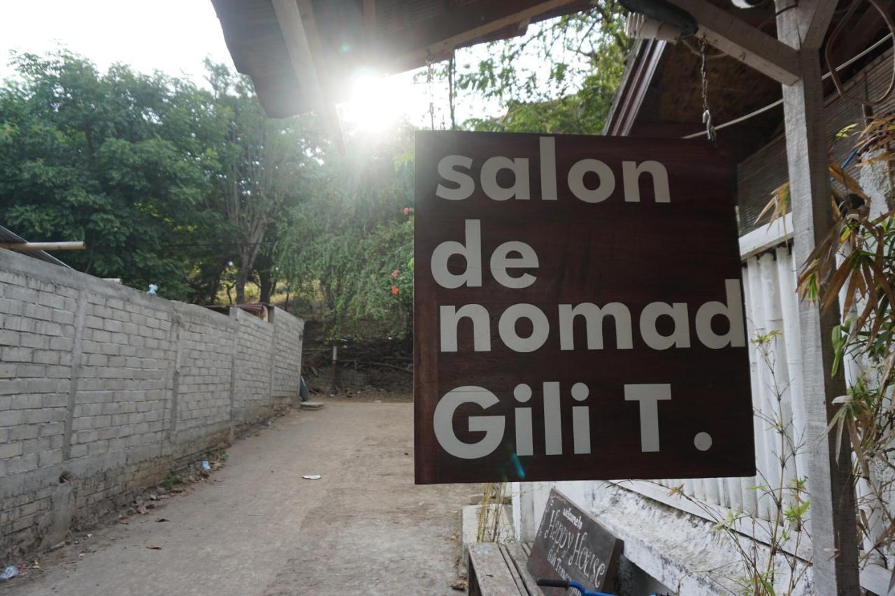 Salon De Nomad Gili T. Bed & Breakfast Джили Трауанган Екстериор снимка